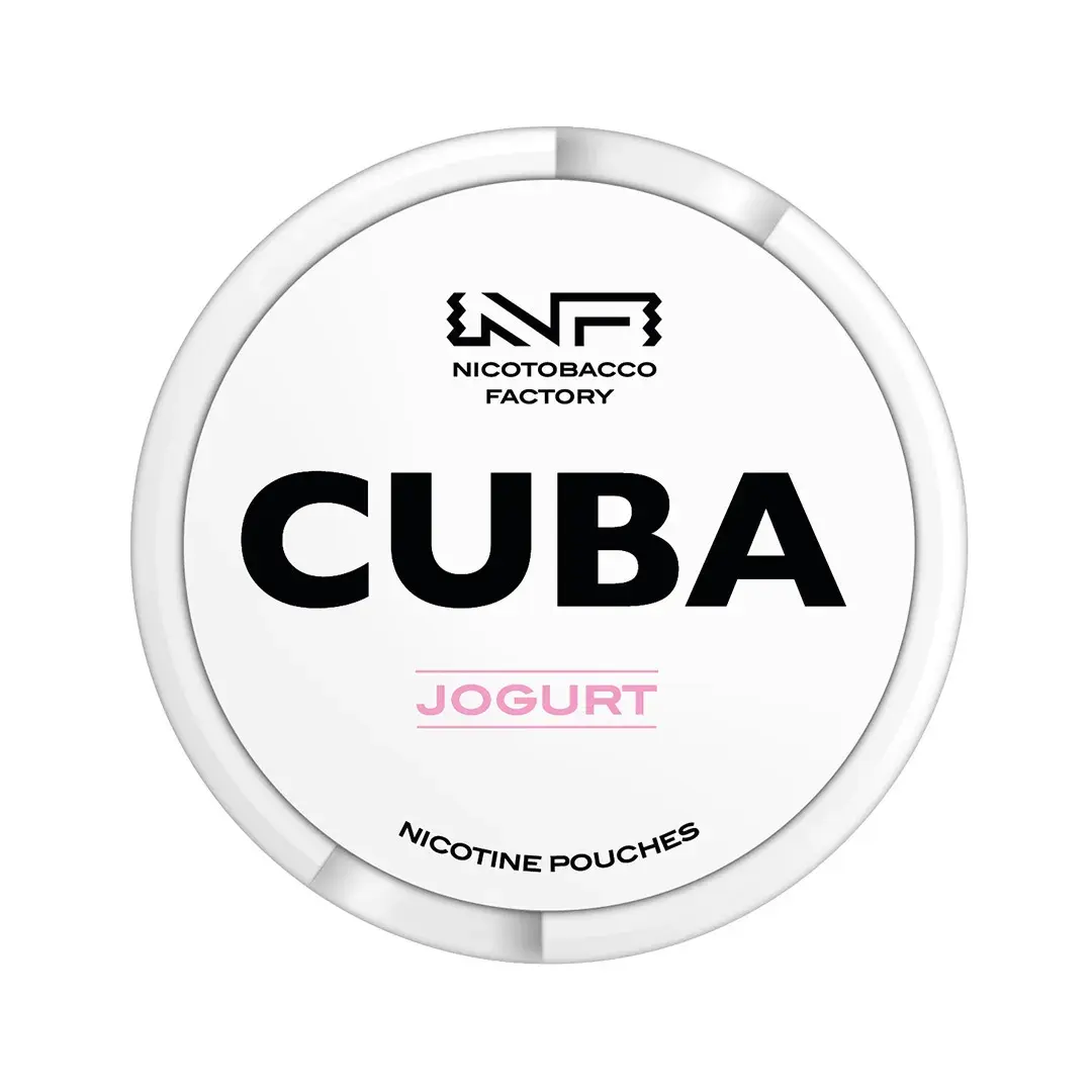 Jogurt Cuba White Nicotine Pouches 16mg